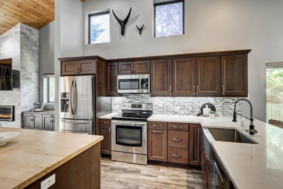 Luxury Modern Townhome Steps To Ski Lifts And Downtown With Nature At Your Patio Breckenridge Exterior foto